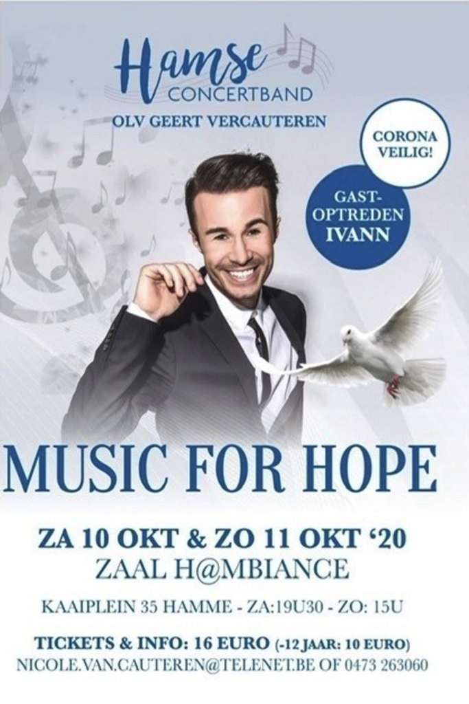 music for hope gebracht door de hamse concertband